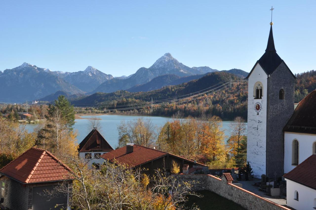 Pension Rexha Am Weissensee Füssen Exterior foto